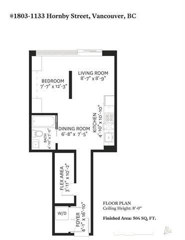 1803 1133 Hornby St, Vancouver 20
